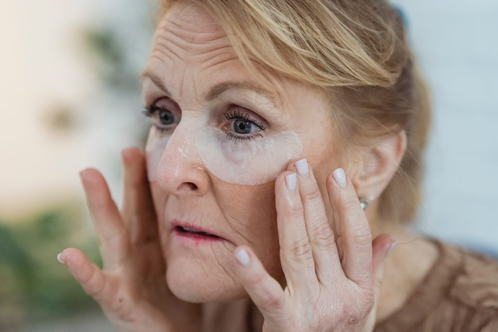 Wrinkles from lack of collagen